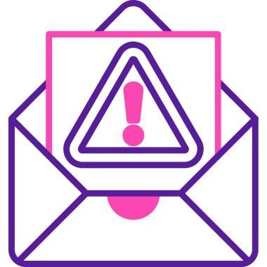 Ünlem işareti. Web simgesi