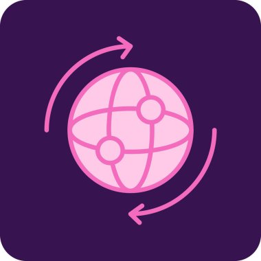 toprak simgesi vektör illüstrasyonu