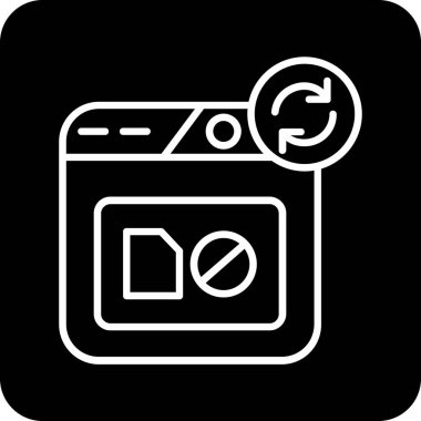 seo modern simgesinin vektör illüstrasyonu