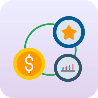 iş büyüme vektör simgesi