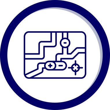 seo modern simgesinin vektör illüstrasyonu