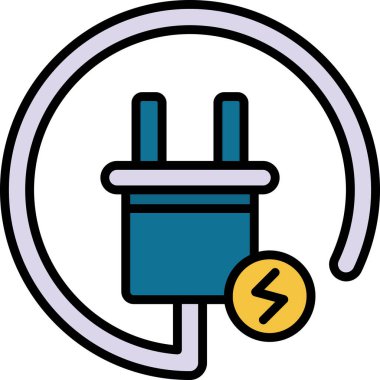 Fiş simgesi. Basit tasarım