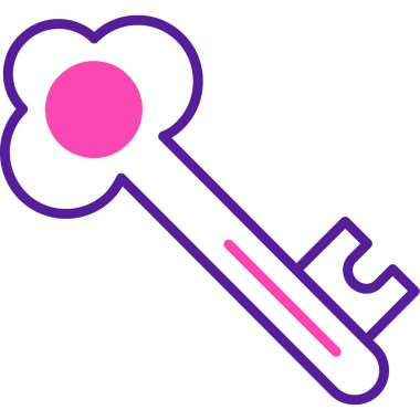 Tek bir lolipopun vektör çizimi