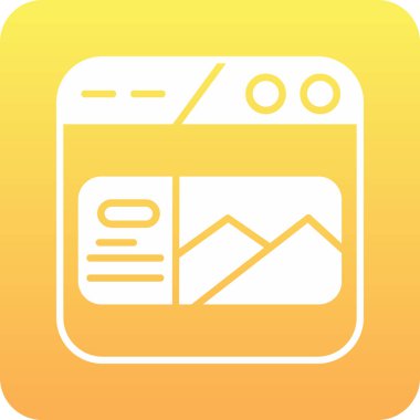 seo modern simgesinin vektör illüstrasyonu