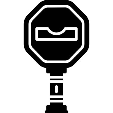 Tek bir simgenin vektör illüstrasyonu