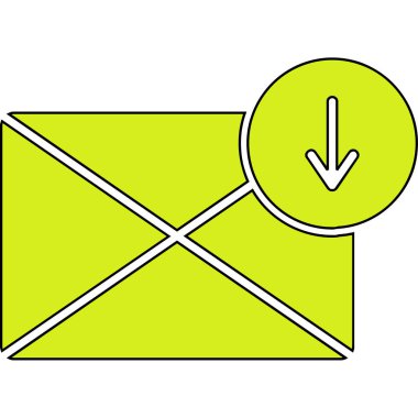 e- posta simgesi resmi, vektör