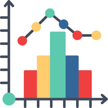 grafik grafik simgesi, vektör çizim