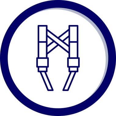 Modern b 'nin vektör illüstrasyonu eksik simgesi