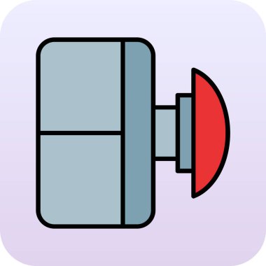 Beyaz arkaplanda izole edilmiş elektrik karıştırıcı simgesi. Blender karıştırıcı. vektör