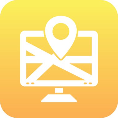 seo modern simgesinin vektör illüstrasyonu