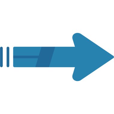 ok simgesi, vektör illüstrasyonu