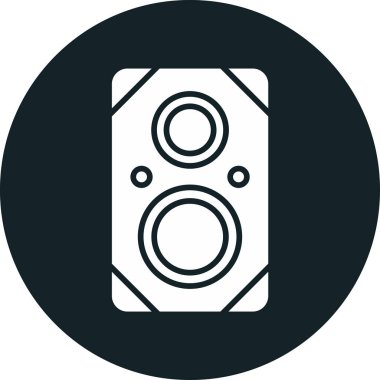 hoparlör vektör illüstrasyonu