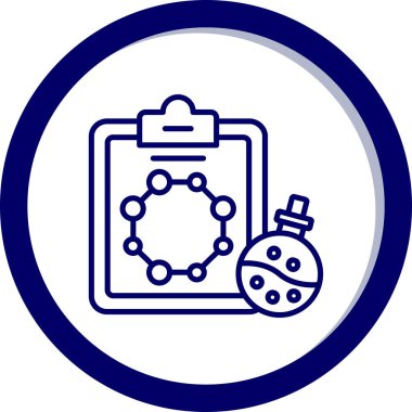 Eşsiz matara ve matara vektör çizgisi simgesi