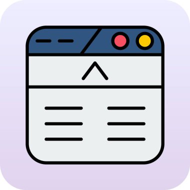 Web simgesi tasarımı. vektör illüstrasyonu
