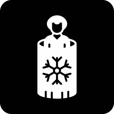 Projeniz için vektör kar tanesi simgesi