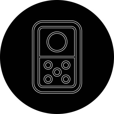 Modern b 'nin vektör illüstrasyonu eksik simgesi