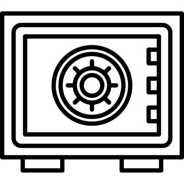 sunucu simgesi. özet vektör illüstrasyon simgesi