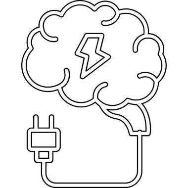 buji ve bulut simgesi, satır biçimi
