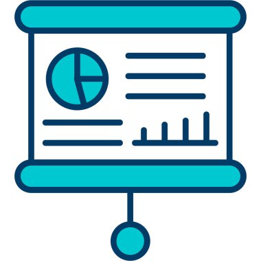 Analiz iş simgesi - özet biçimi