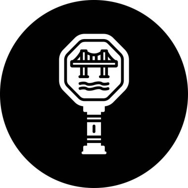 Modern b 'nin vektör illüstrasyonunda ampul simgesi yok