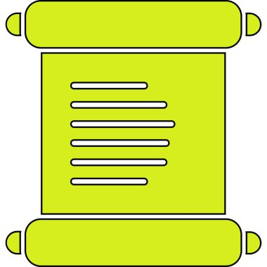 Bir kitabın vektör illüstrasyonu