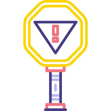 Spor için bir çizgi film simgesinin vektör çizimi