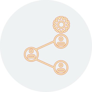 seo modern simgesinin vektör illüstrasyonu