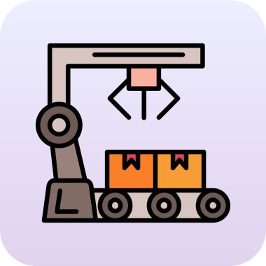 taşıyıcı simgesi, vektör illüstrasyon tasarımı