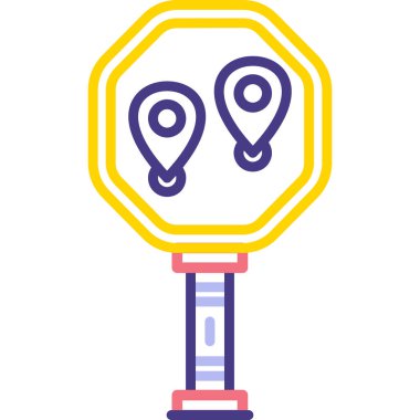 Çizgi film lambasının vektör çizimi