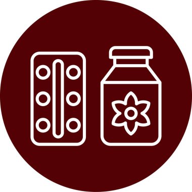 Haplar. Web simgesi basit illüstrasyon