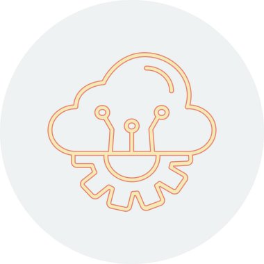 Gıda simgesinin vektör illüstrasyonu