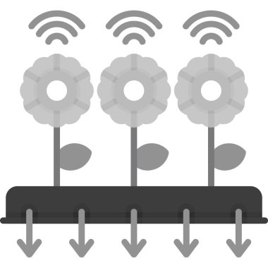 Kablosuz ağ simgesi. Beyaz arkaplanda izole edilmiş web tasarımı için kablosuz ağ vektör simgesinin basit çizimi