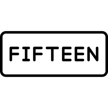 Harf düğmesi simgesinin vektör illüstrasyonu