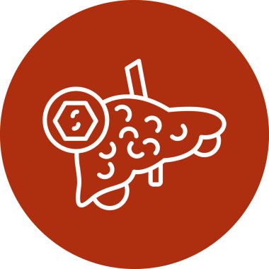 Gıda simgesinin vektör illüstrasyonu