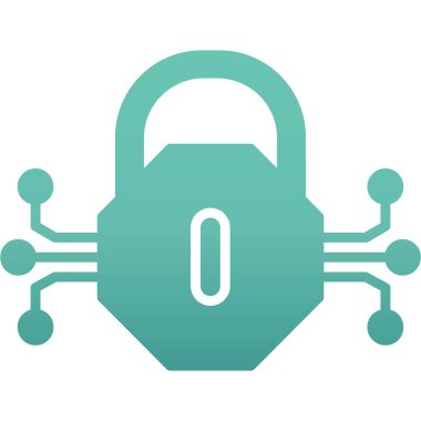 Asma kilit vektör simgesi. Basit bir tarz. Grafik ve web tasarımı için izole edilmiş sembol.