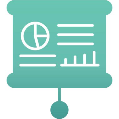 Grafik düz vektör simgesi