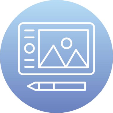 Eğitim simgesinin vektör illüstrasyonu