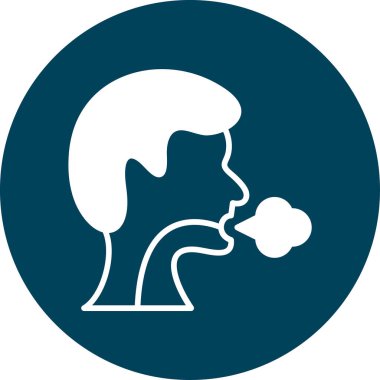 Kabarcık ikonu vektör resimleme grafiği