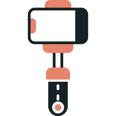 kamera flaş simgesi, vektör illüstrasyonu