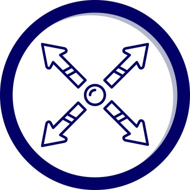 Oklar vektör simgesi