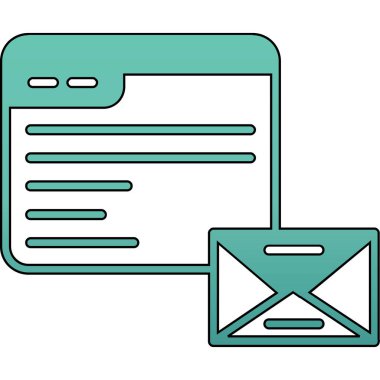 e- posta ileti simgesi