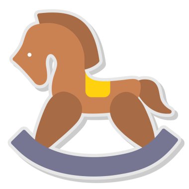 at ağı simgesi, illüstrasyon vektör illüstrasyonu