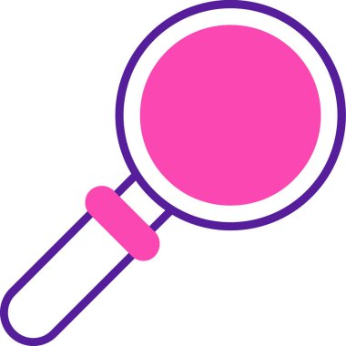 Ara. Web simgesi basit illüstrasyon