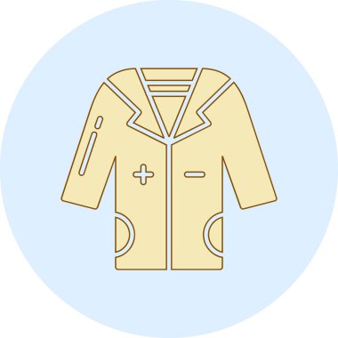 Ceket simge vektör çizim