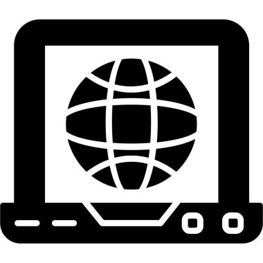 genel ağ vektör simgesi