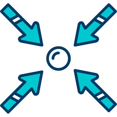 vektör ok simgesi illüstrasyonu