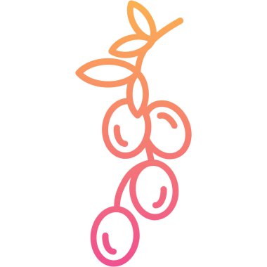 Kurdeleli bir noel ağacının vektör çizimi