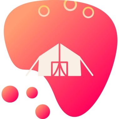 çiftlik ikonu vektör illüstrasyonu