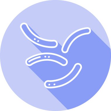 Bir el simgesinin vektör illüstrasyonu