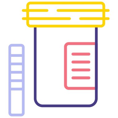 Belge. Web simgesi basit illüstrasyon